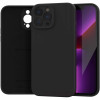 Θήκη iPhone 13 Pro Max Spacecase Silicone Mag Case Σιλικόνης με MagSafe - Black (5905719138721)
