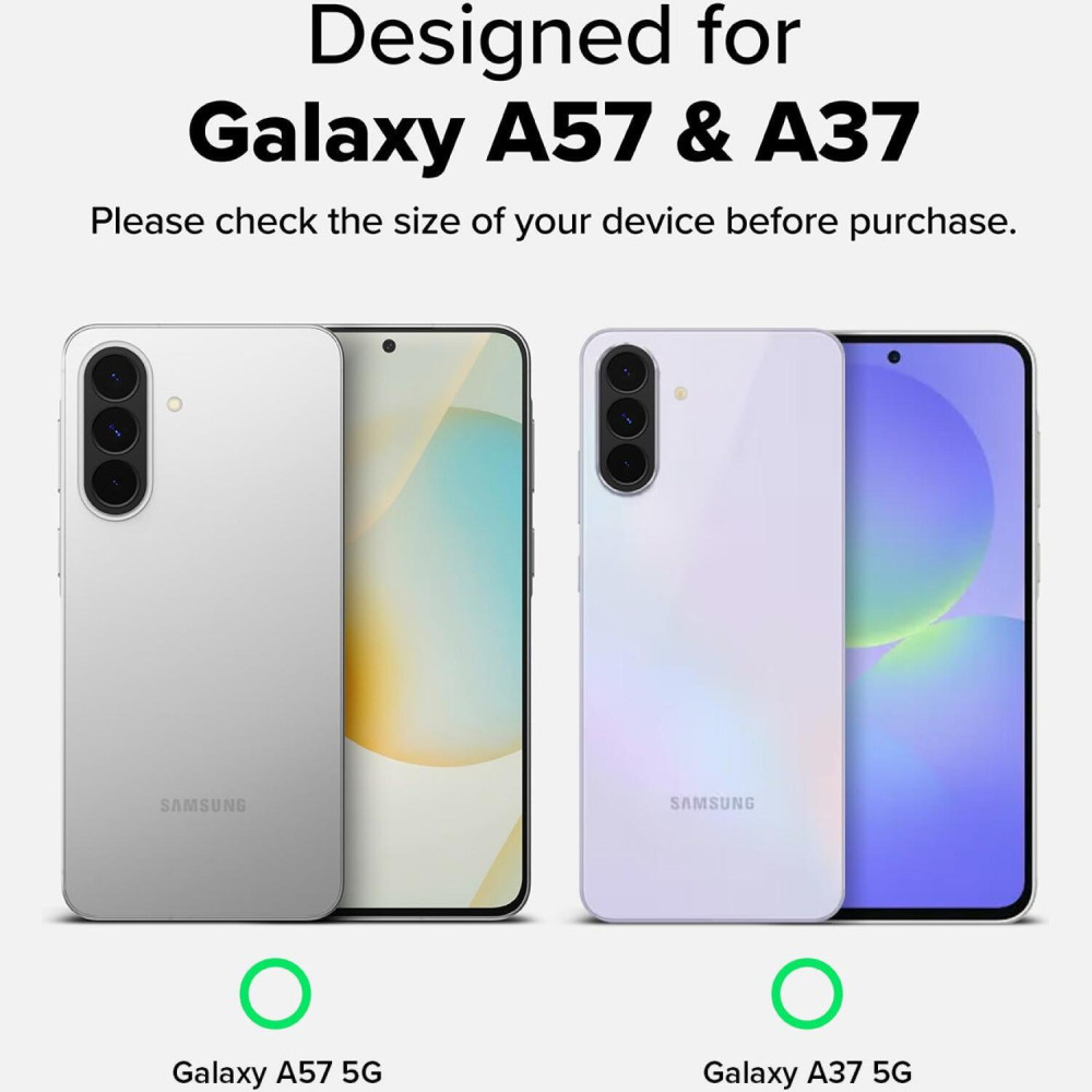 Tempered Glass Samsung Galaxy A57 / A37 Ringke Camera Protector Full Cover Glass Αντιχαρακτικό Γυαλί Προστασίας για Φακό Κάμερας 2 Τεμάχια - Black (8800328818200)
