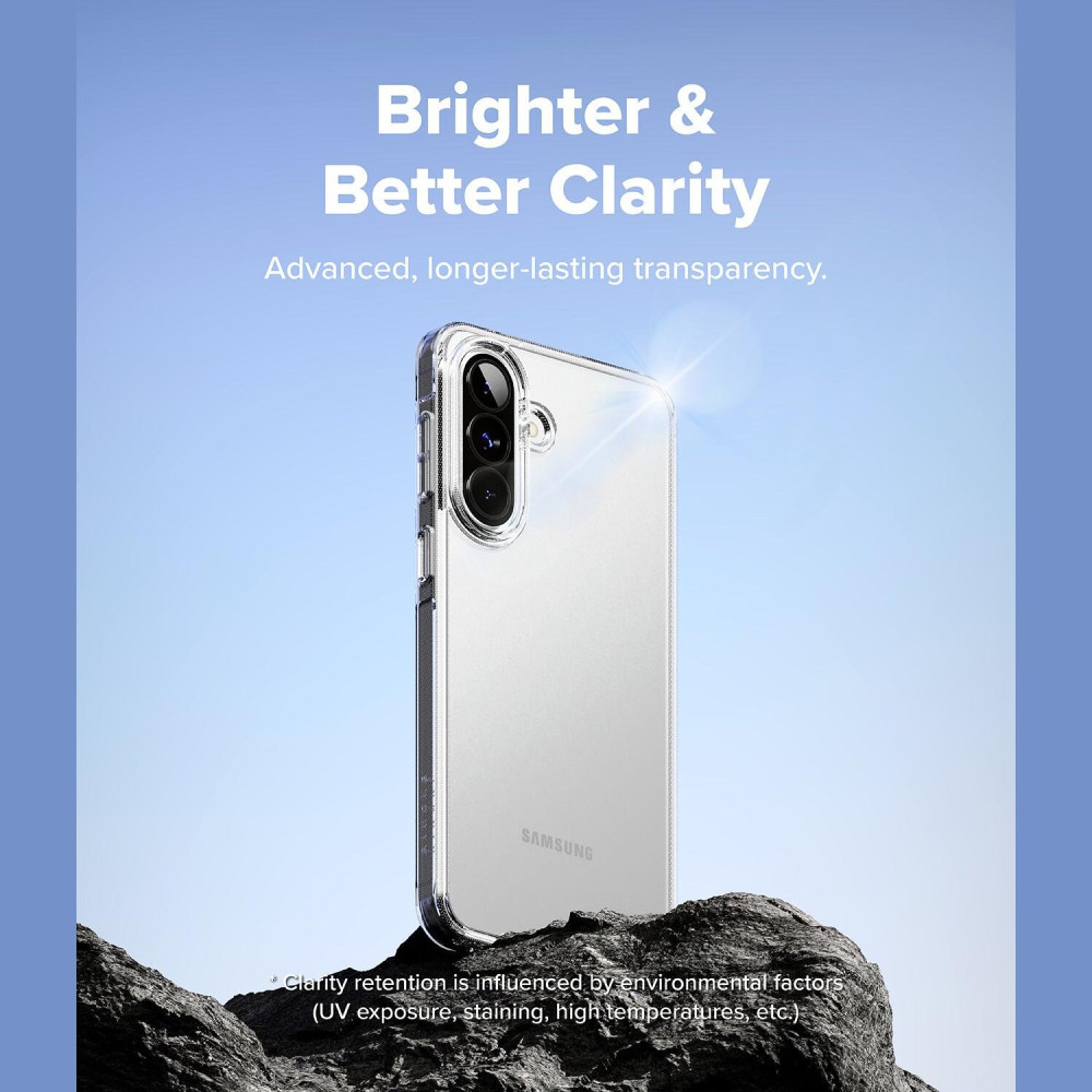 Θήκη Samsung Galaxy A57 Ringke Fusion Ανθεκτική Σκληρή με TPU Bumper - Clear (8800328817890)
