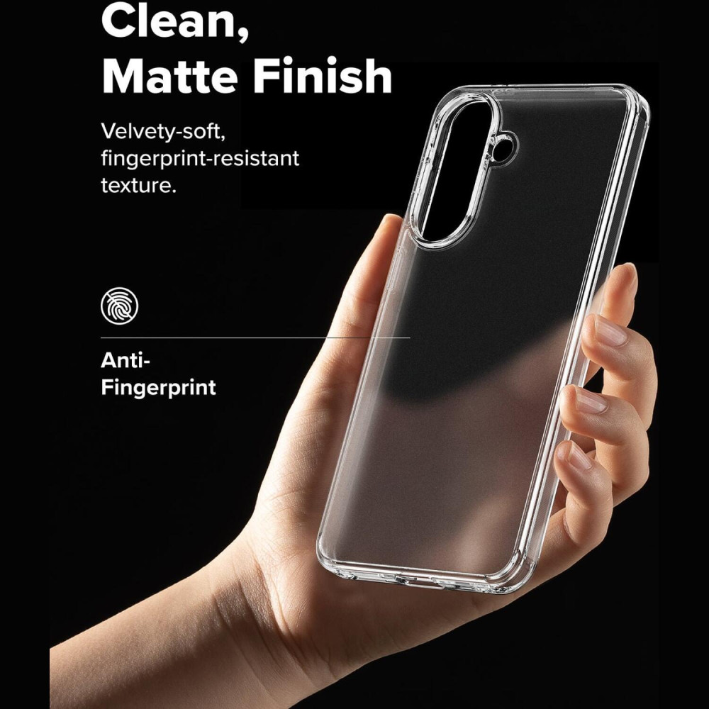 Θήκη Samsung Galaxy A57 Ringke Fusion Ανθεκτική Σκληρή με TPU Bumper - Matte Clear (8800328817920)