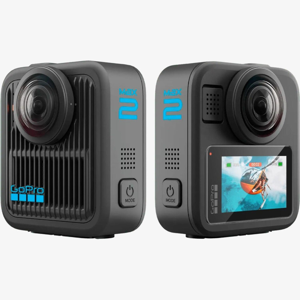 Tempered Glass GoPro Max2 Spigen GLAS.tR Slim Αντιχαρακτικό Γυαλί Προστασίας Οθόνης Αφής 2 Τεμάχια - Clear (AGL11230)