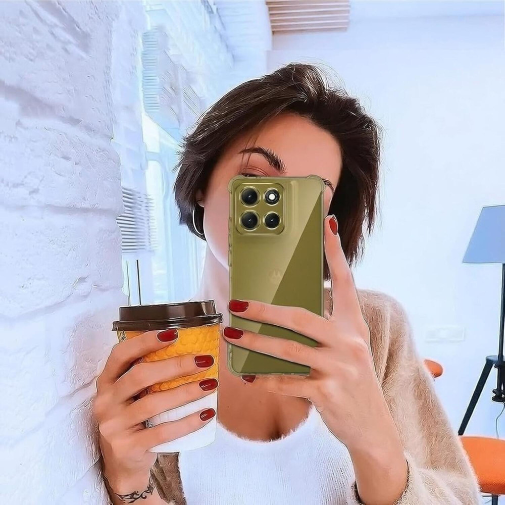 Θήκη Motorola Moto G77 / G67 Techsuit Shockproof Clear Silicone Διάφανη Σιλικόνης - Clear (5949419362185)