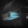 Λουράκι Apple Watch Ultra/SE/11/10/9/8/7/6/5/4 (49/46/45/44mm) Tech-Protect Milano Vanguard Μεταλλικό Μαγνητικό - Black (5906302339846)