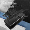 Θήκη Motorola Moto G77 / G67 Techsuit CamShield Ανθεκτική με Κάλυμμα για την Κάμερα & Μεταλλικό Ring Holder - Black (5949419361317)