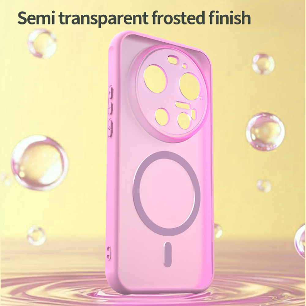 Θήκη Xiaomi 17 Ultra Techsuit HaloFrost II MagSafe Σκληρή Ημιδιάφανη με MagSafe - Pink (5949419362345)