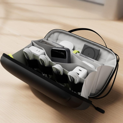 Θήκη Universal Allity ATB-100 Accessory Organizer Οργανωτής Αξεσουάρ με Υποδοχές για Κάρτες Μνήμης 2.4L - Black (5906667551068)