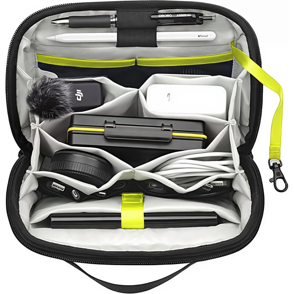 Θήκη Universal Allity ATB-100 Accessory Organizer Οργανωτής Αξεσουάρ με Υποδοχές για Κάρτες Μνήμης 2.4L - Black (5906667551068)
