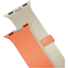 Λουράκι Apple Watch Ultra/SE/11/10/9/8/7/6/5/4 (49/46/45/44mm) Uniq Revix IV Αναστρέψιμο Μαγνητικό από Premium Σιλικόνη - Coral Quartz / Beige (UNIQ-49MM-REV4CRLQBEG)