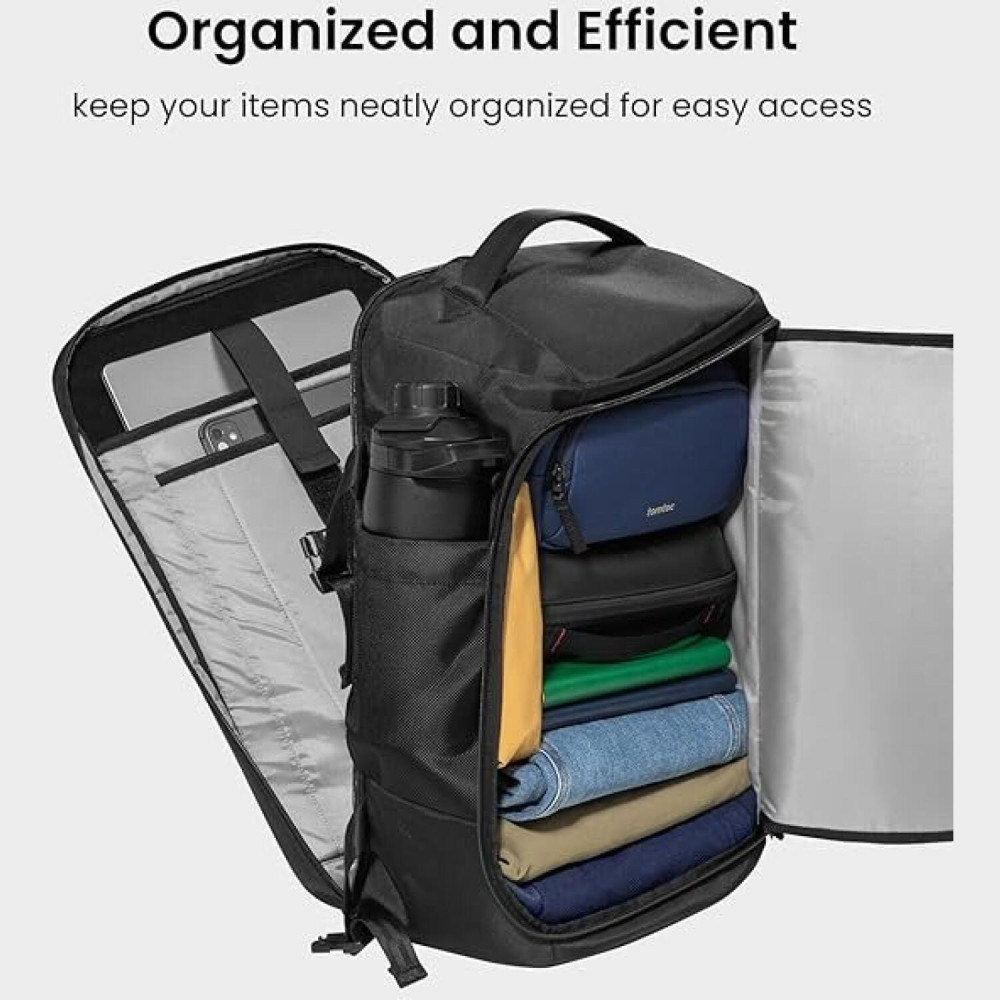 Σακίδιο Πλάτης / Backpack Tomtoc Navigator-T67 Travel Laptop Backpack Τσάντα Μεταφοράς Laptop έως 17.3" 38L - Black (T67M1D1)