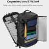 Σακίδιο Πλάτης / Backpack Tomtoc Navigator-T67 Travel Laptop Backpack Τσάντα Μεταφοράς Laptop έως 17.3" 38L - Black (T67M1D1)