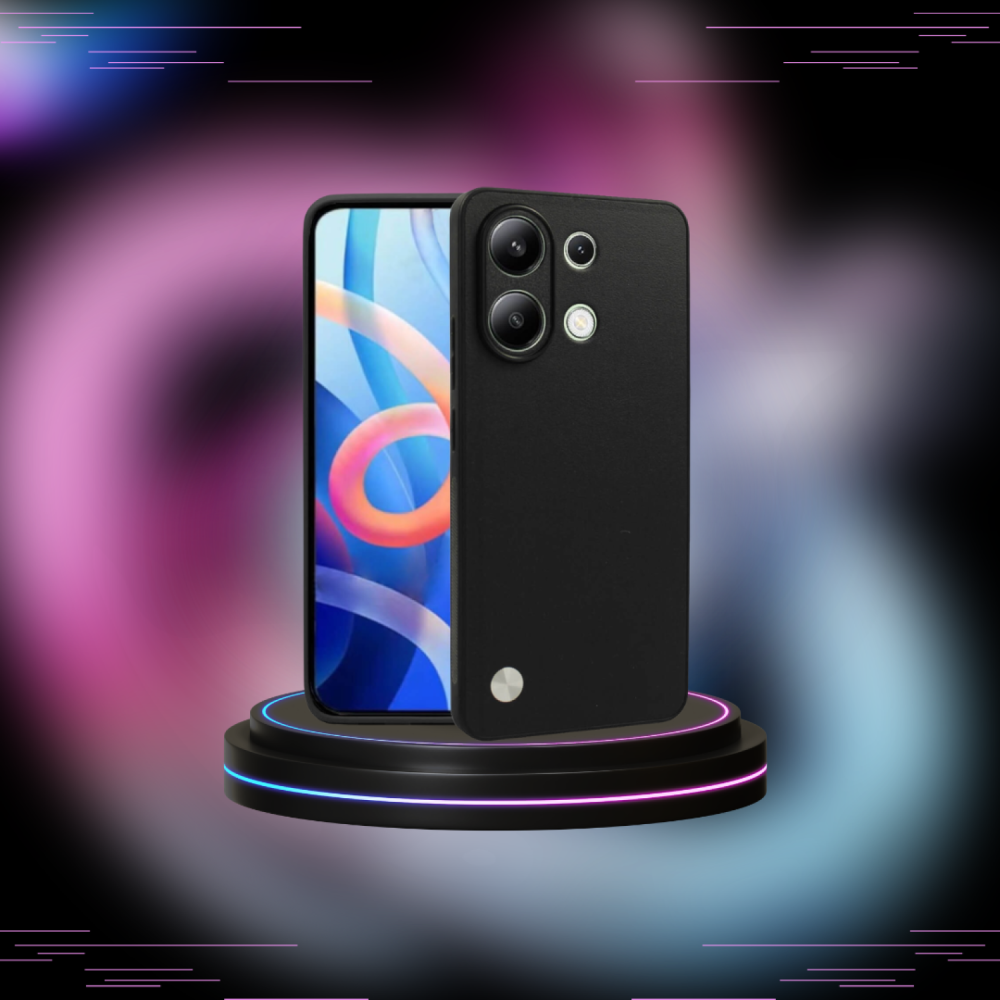 Θήκη Xiaomi Redmi Note 13 4G Bodycell Vegan Cover Σκληρή - Black (5206015077852)
