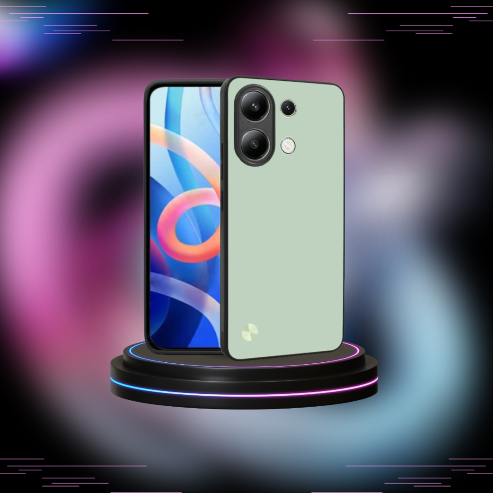 Θήκη Xiaomi Redmi Note 13 4G Bodycell Vegan Cover Σκληρή - Light Green (5206015077876)