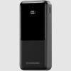 PowerBank Riversong Horizon 30 Pro 30.000 mAh με Θύρες 1 x Type-C / 1 x USB-A & Eνσωματωμένα Καλώδια 1 x Type-C / 1 x Lightning 22.5W - Black (PB138)