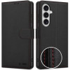 Θήκη Samsung Galaxy S26 Tech-Protect Wallet Galaxy Πορτοφόλι από Οικολογικό Δέρμα - Black / Red (5906302390403)