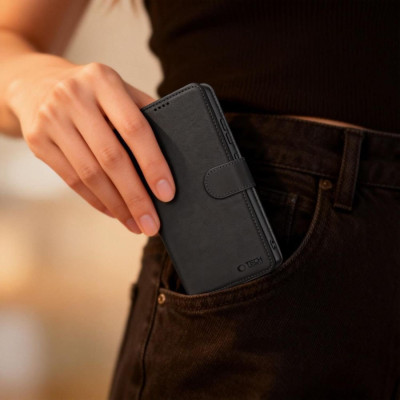Θήκη Samsung Galaxy A57 Tech-Protect Wallet Πορτοφόλι - Black (5906302392155)