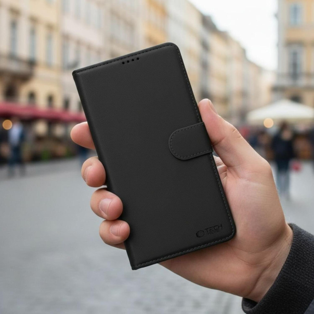 Θήκη Samsung Galaxy A57 Tech-Protect Wallet Πορτοφόλι - Black (5906302392155)