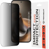 Tempered Glass Motorola Moto G77 / G67 Techsuit 111D Privacy Full Glue Full Face Αντιχαρακτικό Γυαλί Προστασίας Απορρήτου Οθόνης - Black (5949419361287)