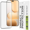 Tempered Glass Honor 600 Lite Techsuit 111D Full Glue Full Face Αντιχαρακτικό Γυαλί Προστασίας Οθόνης - Black (5949419362192)