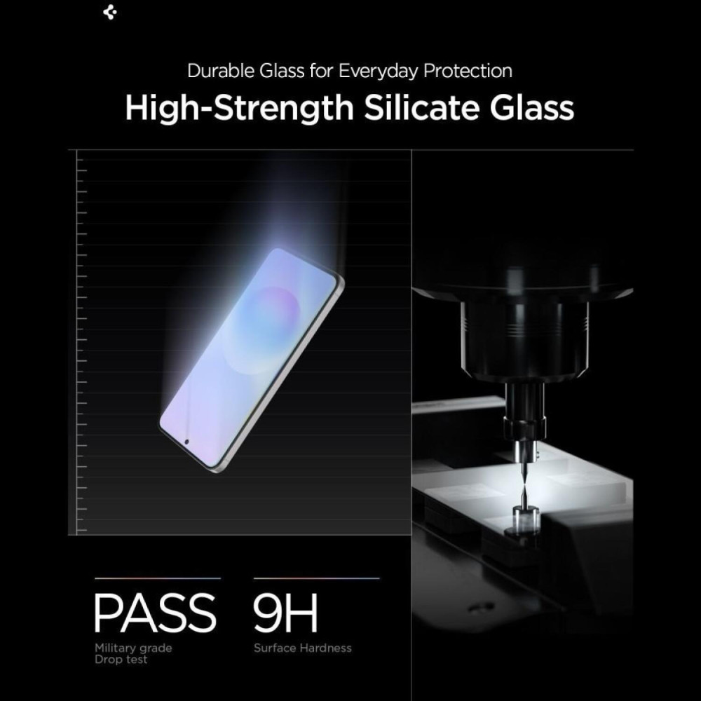 Tempered Glass Samsung Galaxy A57 Spigen GLAS.tR EZ Fit Pro Ανθεκτικό Αντιχαρακτικό Γυαλί Προστασίας Οθόνης 2 Τεμάχια - Clear (AGL11397)