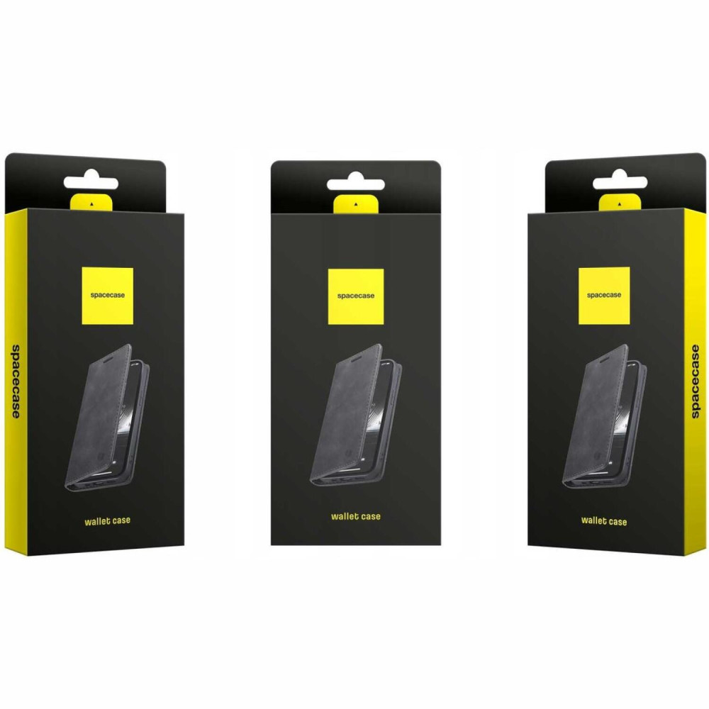 Θήκη Xiaomi Poco X7 Pro Spacecase Wallet Πορτοφόλι - Black (5905719118051)