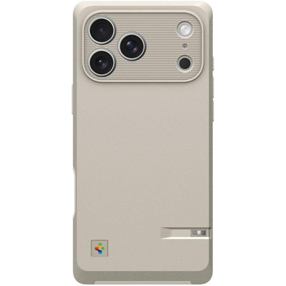 Θήκη iPhone 17 Pro Max Spigen Classic LS MagFit με MagSafe & Κάλυμμα για Camera Control - Stone (ACS10478)