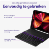 Θήκη Samsung Galaxy Tab A11 Plus 11" Buddi Zuna Keyboard Case με Υποδοχή για Γραφίδα και Πληκτρολόγιο Bluetooth - Black (8719246559488)