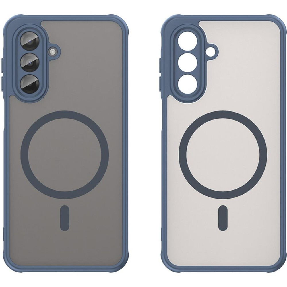 Θήκη Samsung Galaxy A17 Techsuit HaloFrost II MagSafe Σκληρή Ημιδιάφανη με MagSafe - Navy Blue (5949419296039)