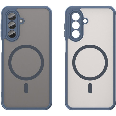 Θήκη Samsung Galaxy A17 Techsuit HaloFrost II MagSafe Σκληρή Ημιδιάφανη με MagSafe - Navy Blue (5949419296039)