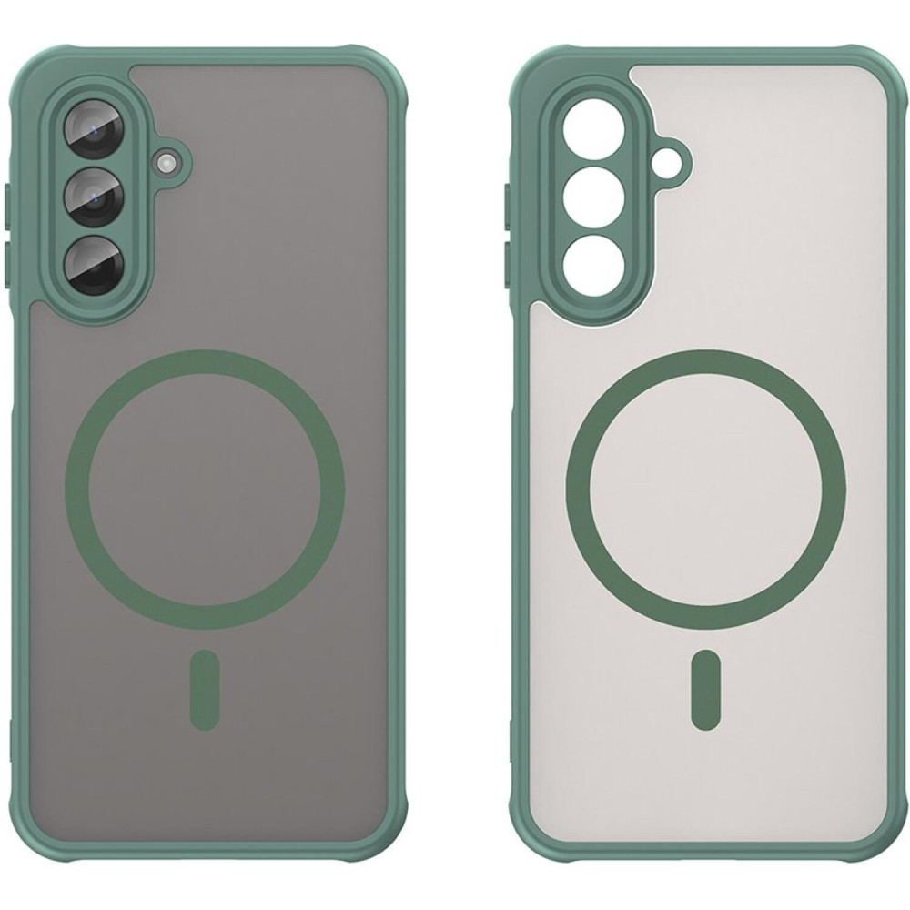 Θήκη Samsung Galaxy A17 Techsuit HaloFrost II MagSafe Σκληρή Ημιδιάφανη με MagSafe - Green (5949419296046)