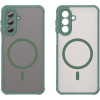 Θήκη Samsung Galaxy A17 Techsuit HaloFrost II MagSafe Σκληρή Ημιδιάφανη με MagSafe - Green (5949419296046)