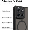 Θήκη Motorola Edge 70 Fusion Techsuit HaloFrost II MagSafe Σκληρή Ημιδιάφανη με MagSafe - Black (5949419364097)