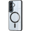 Θήκη Samsung Galaxy A57 Techsuit MagSafe Pro Σκληρή Διάφανη με MagSafe - Black (5949419367005)