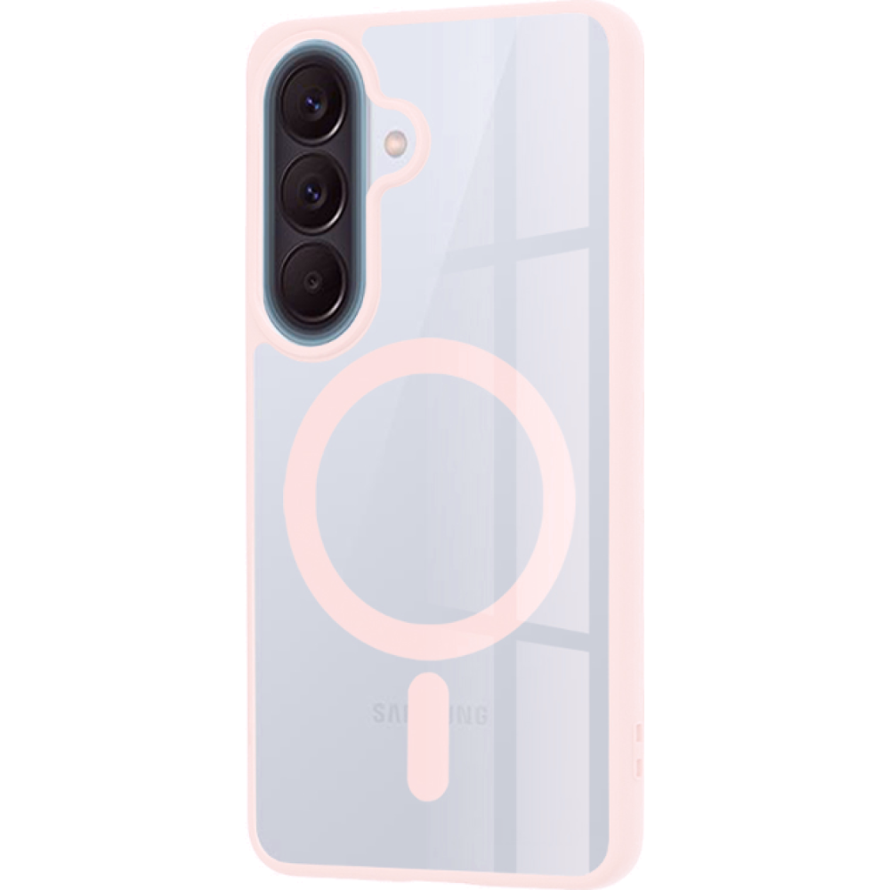 Θήκη Samsung Galaxy A57 Techsuit MagSafe Pro Σκληρή Διάφανη με MagSafe - Nude Pink (5949419366992)