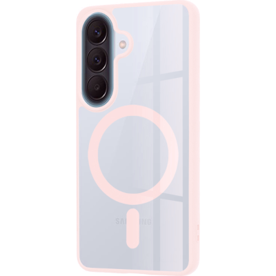 Θήκη Samsung Galaxy A57 Techsuit MagSafe Pro Σκληρή Διάφανη με MagSafe - Nude Pink (5949419366992)