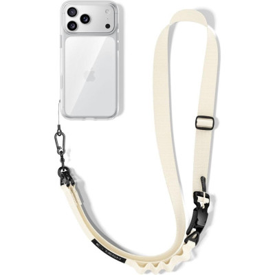 Λουράκι Λαιμού Tech-Protect C9S Universal Αποσπώμενο για Θήκες Κινητών / Smartphones - Desert Beige (5906302339662)