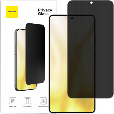 Tempered Glass Samsung Galaxy S25 Plus / S24 Plus Spacecase Privacy Glass Αντιχαρακτικό Γυαλί Προστασίας Απορρήτου Οθόνης - Privacy (5905719117795)
