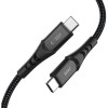 Καλώδιο Type-C Tech-Protect UB11T σε Type-C για Γρήγορη Φόρτιση & Μεταφορά Δεδομένων 200cm 240W - Black (5906302353132)
