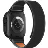 Λουράκι Apple Watch Ultra/SE/11/10/9/8/7/6/5/4 (49/46/45/44mm) Tech-Protect Nylon Elite Υφασμάτινο - Black / Orange (5906302339945)