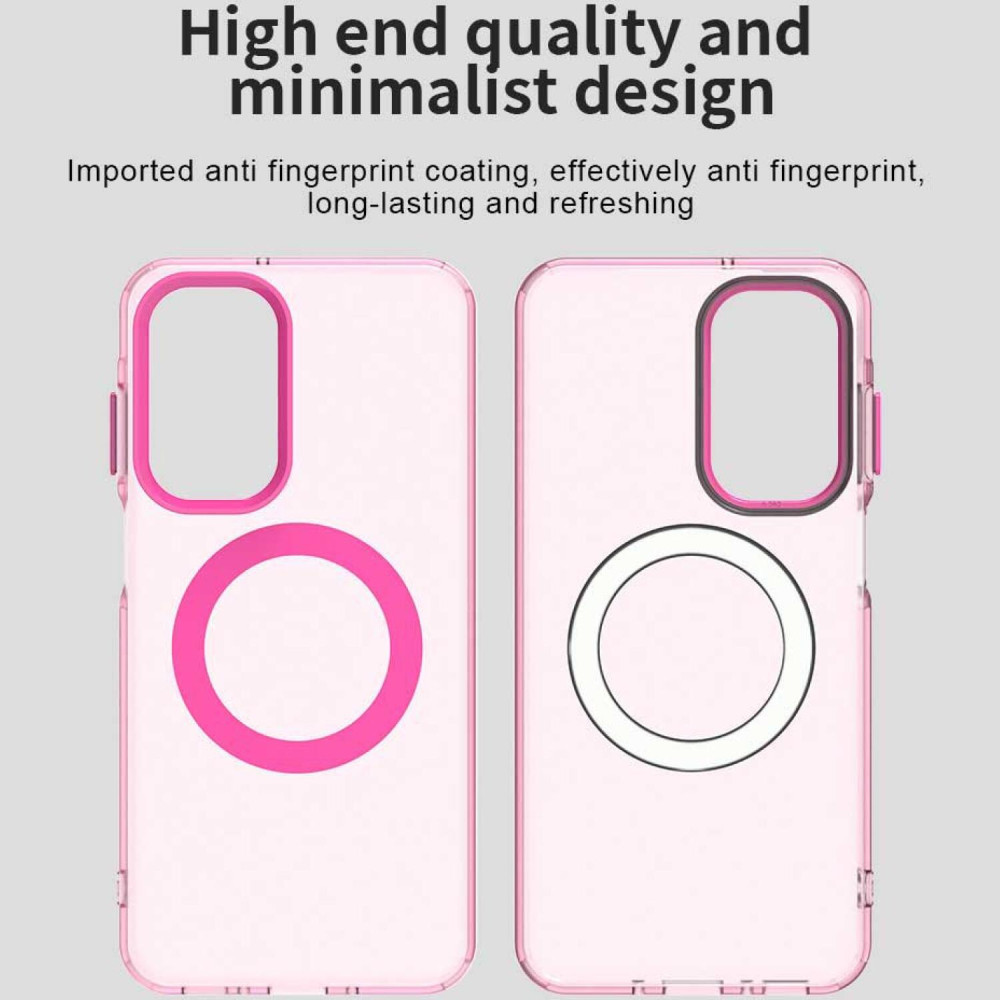 Θήκη Samsung Galaxy A17 Techsuit CandyCase Σκληρή Ημιδιάφανη με MagSafe - Pink (5949419311992)