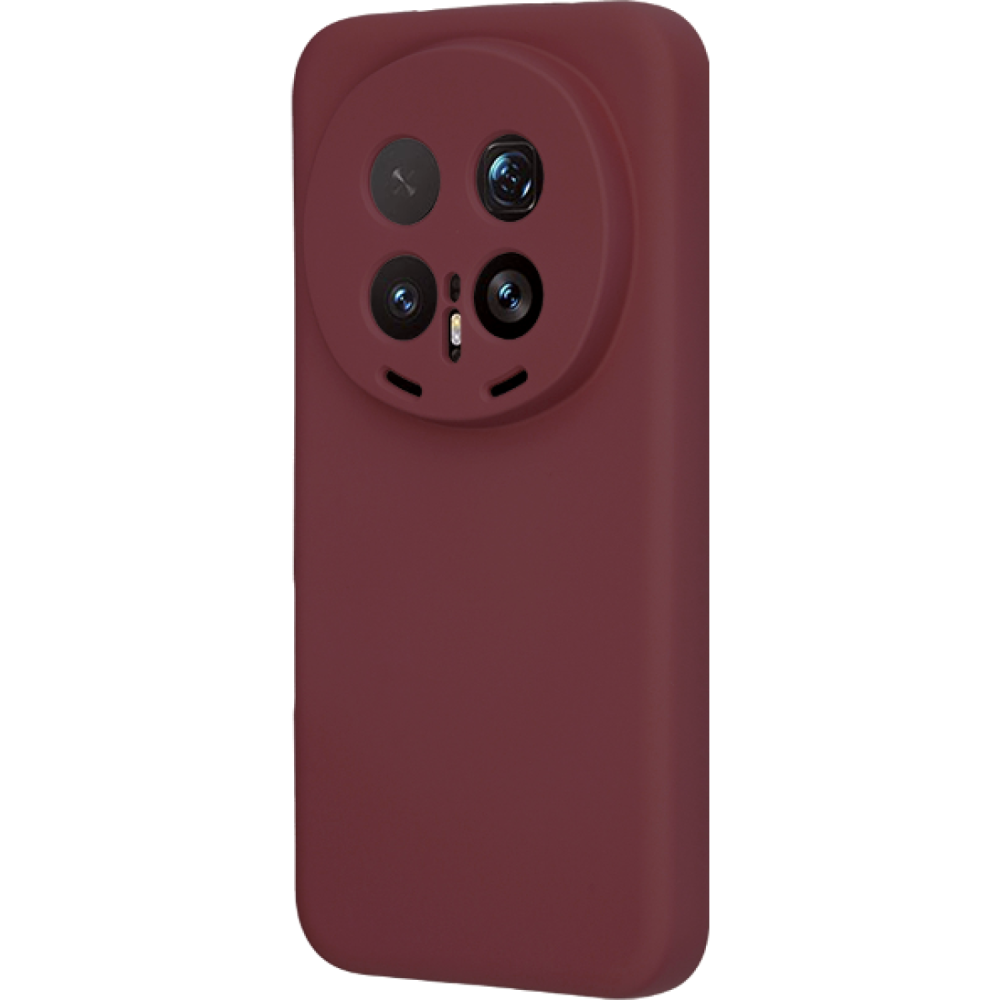 Θήκη Honor Magic8 Pro Techsuit SoftFlex Σιλικόνης - Plum Red (5949419358867)
