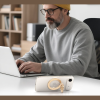 Βάση Στήριξης Tech-Protect MMR400 Μαγνητικό MagSafe Phone Ring με Επιπλέον Αυτοκόλλητο Δακτύλιο MagSafe - Gold (5906302335961)