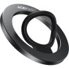 Βάση Στήριξης Acefast E35 Μαγνητικό MagSafe Phone Ring με Επιπλέον Αυτοκόλλητο Δακτύλιο MagSafe - Black (6974316285960)