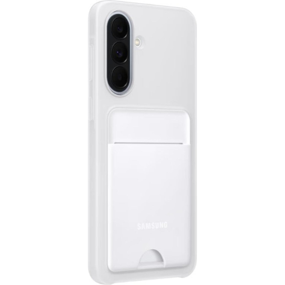 Θήκη Samsung Galaxy A37 Official Samsung Card Slot Case Σιλικόνης με Υποδοχή για Κάρτα - Light Gray (EF-OA376TJEGWW)