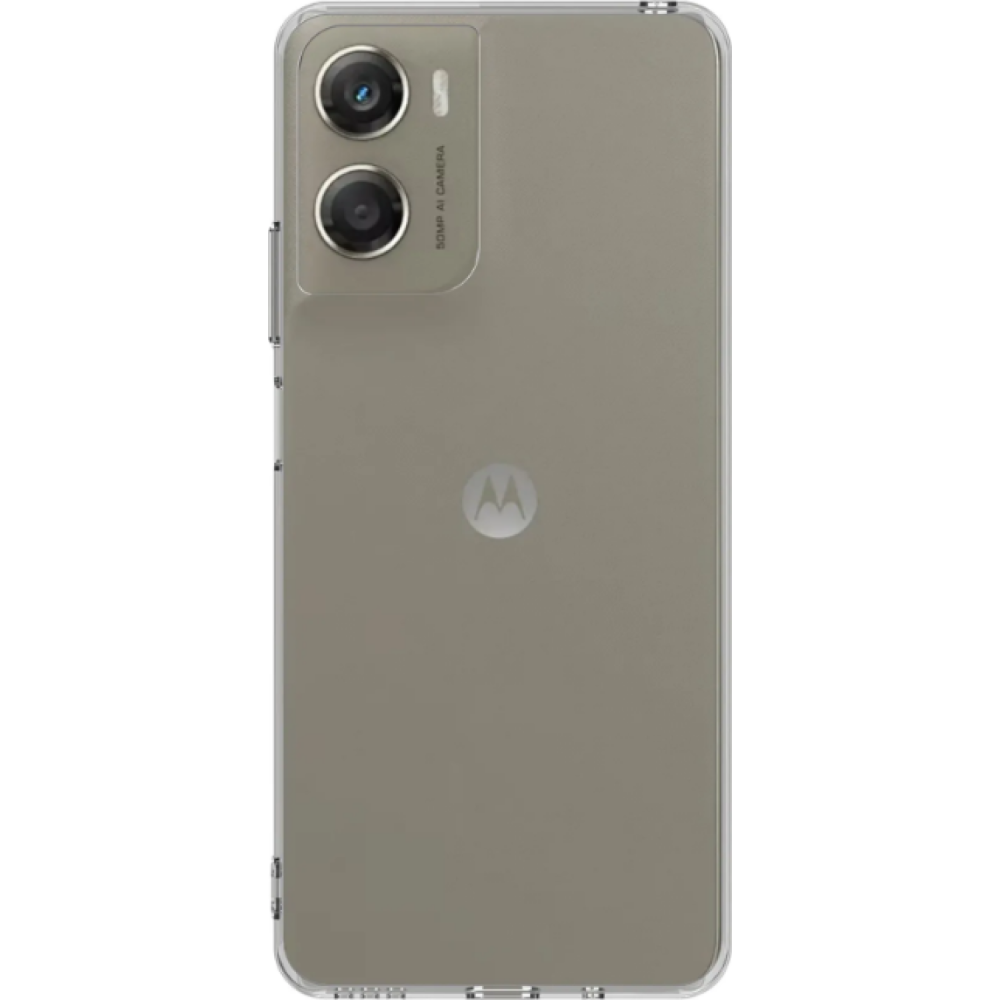Θήκη & Tempered Glass Motorola Moto G06 Vivid Set TPU Clear Case Σετ Διάφανη Σιλικόνης & Full Face Αντιχαρακτικό Γυαλί Προστασίας Οθόνης - Transparent / Black (VIVGGS000034)