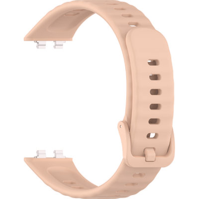 Λουράκι Huawei Band 11 / Band 11 Pro Techsuit Watchband W082 Σιλικόνης - Beige (5949419363557)