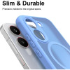 Θήκη Xiaomi Poco X8 Pro Techsuit HaloFrost II MagSafe Σκληρή Ημιδιάφανη με MagSafe - Sky Blue (5949419369276)