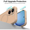 Θήκη Xiaomi Poco X8 Pro Techsuit HaloFrost II MagSafe Σκληρή Ημιδιάφανη με MagSafe - Gold (5949419369269)