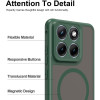Θήκη Motorola Edge 70 Fusion Techsuit HaloFrost II MagSafe Σκληρή Ημιδιάφανη με MagSafe - Green (5949419367425)