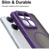 Θήκη Motorola Edge 70 Fusion Techsuit HaloFrost II MagSafe Σκληρή Ημιδιάφανη με MagSafe - Purple (5949419367395)