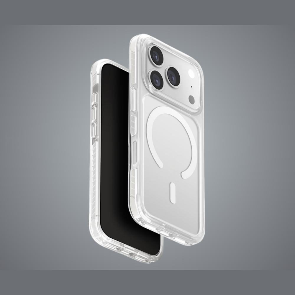 Θήκη iPhone 17 Pro Uniq Combat MagClick Ανθεκτική με MagSafe - Blanc White (UNIQ-IP6.3P(2025)-COMMBWHT)